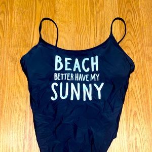 NWOT black swimsuit
